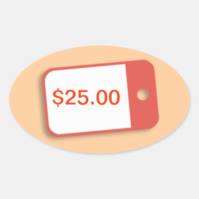 Price Tag Stickers (Front)