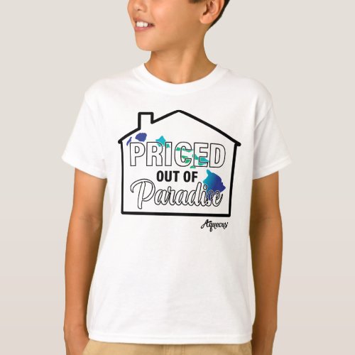 Priced Out of Paradise BlkBlue T_Shirt