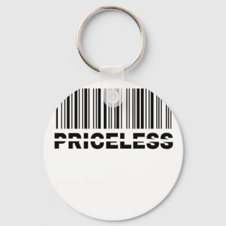 priceless barcode keychain