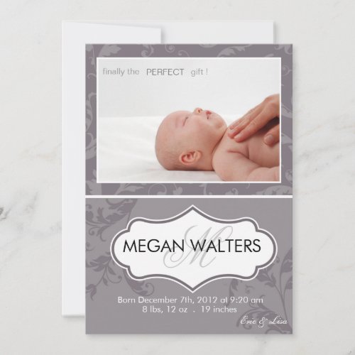Priceless_ Birth Announcement cards