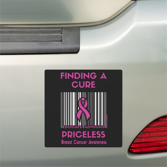 PRICELESS...Breast Cancer Car Magnet (In Situ)