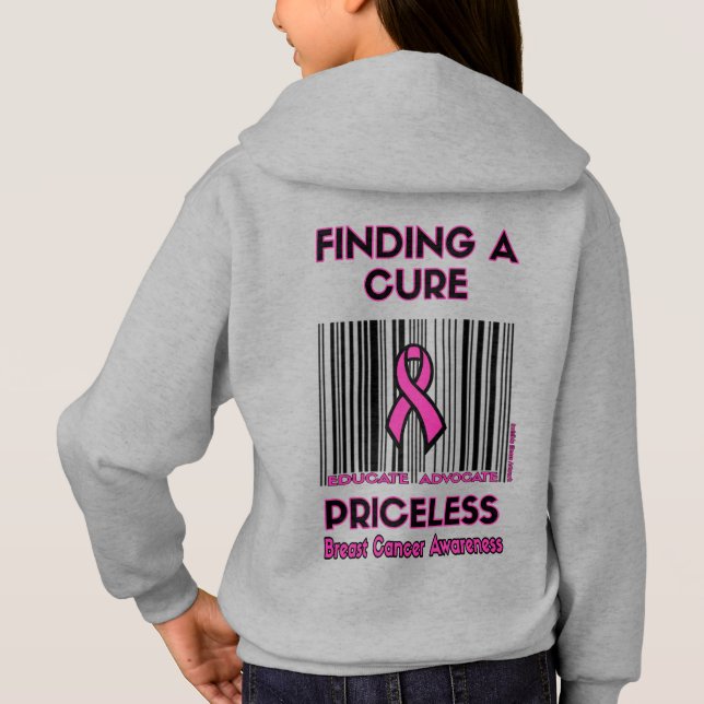 PRICELESS...Breast Cancer Hoodie (Back)