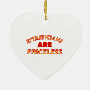 PRICELESS Esthetician designs Ceramic Ornament