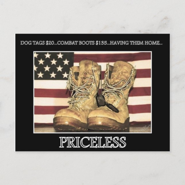 Priceless Postcard (Front)