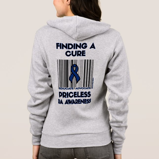 Priceless...Rheumatoid Arthritis Hoodie (Back)