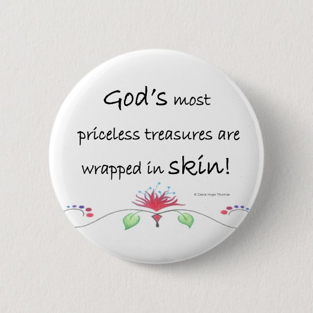 priceless treasures button (Front)