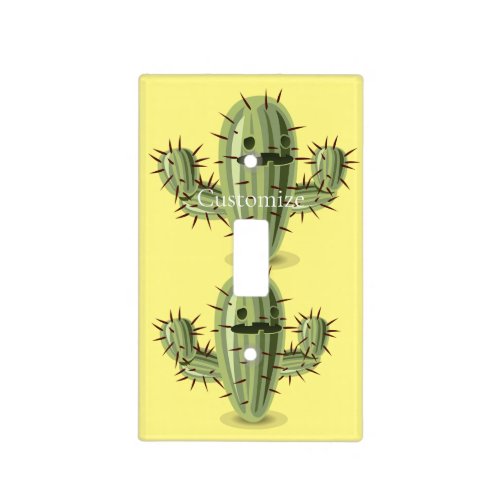 Prickly Irate Cactus Thunder_Cove Light Switch Cover