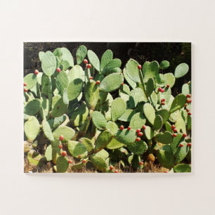 Prickly pear cactus jigsaw puzzle
