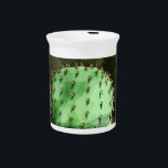Prickly Pear Cactus Pitcher<br><div class="desc">ImagesByMJ Prickly Pear Cactus in Cartoon Pitcher</div>
