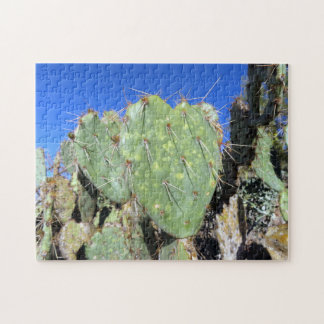 Prickly Pear Hearts Jigsaw Puzzle
