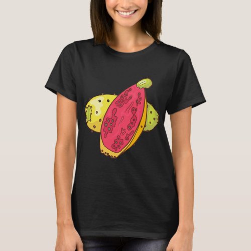 Prickly Pears Fruit Food Vegan Vegetarian T_Shirt
