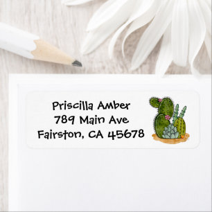 Prickly Plants Label