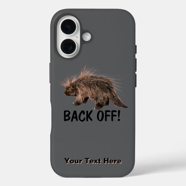 Prickly Porky - Back Off Case-Mate iPhone Case (Back)