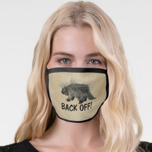 Prickly Porky _ Back Off Face Mask