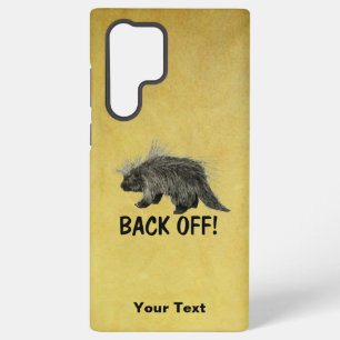 Prickly Porky - Back Off Samsung Galaxy S22 Ultra Case