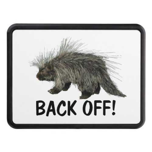 Prickly Porky _ Back Off Tow Hitch Cover