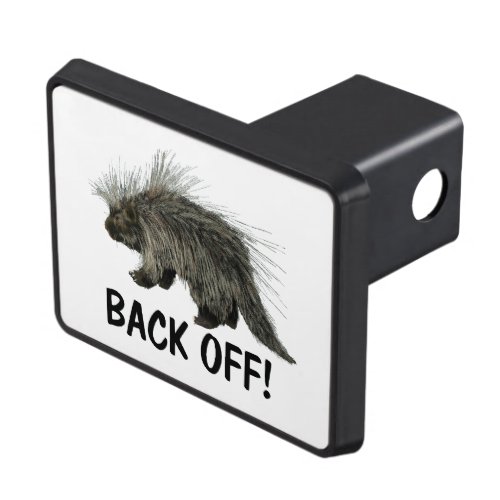 Prickly Porky _ Back Off Trailer Hitch Cover