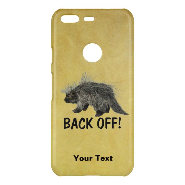Prickly Porky - Back Off Uncommon Google Pixel Case (Back)