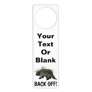 Prickly Porky Door Hanger