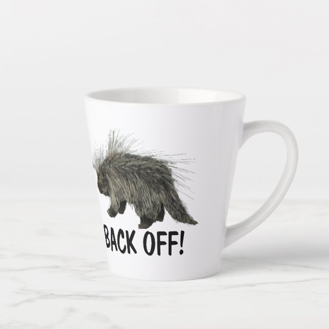 Prickly Porky Latte Mug (Right)