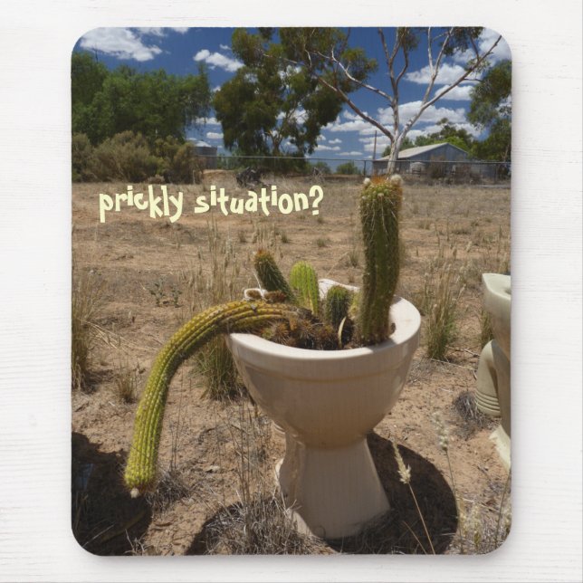 prickly situation? mouse pad (Front)