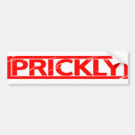Prickly Stamp Bumper Sticker