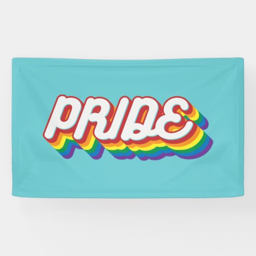 Pride  70s Style Banner