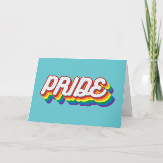 Pride | 70's Style Card