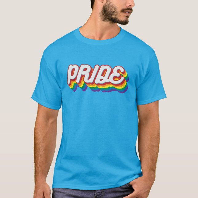 Pride | 70's Style T-Shirt (Front)