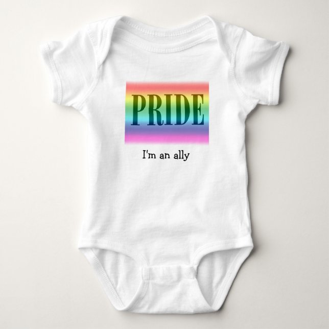 Pride Ally Baby Bodysuit