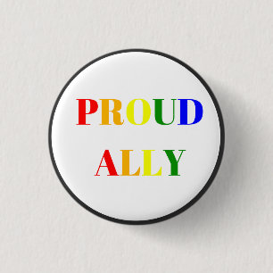 Pride Ally Button