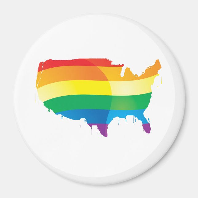 PRIDE AMERICA MAGNET (Front)