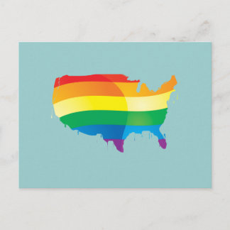 PRIDE AMERICA POSTCARD