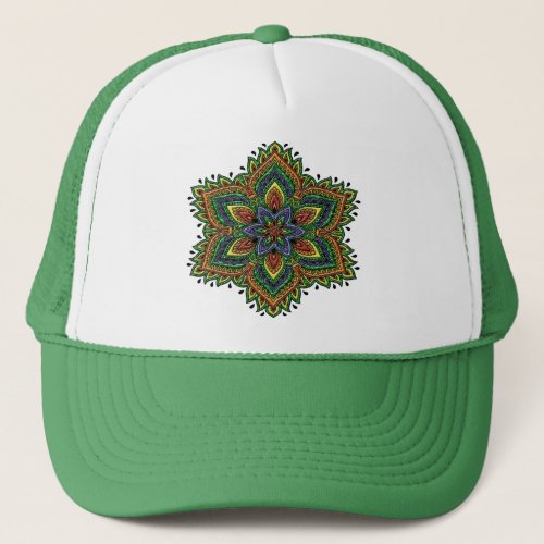 Pride and Peace Medallion Trucker Hat