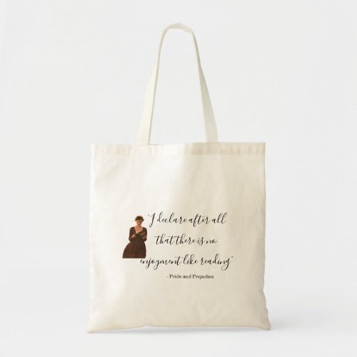 Pride and Prejudice 2005 Reading Tote Bag