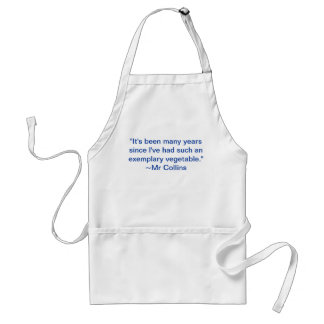 Pride and Prejudice Adult Apron