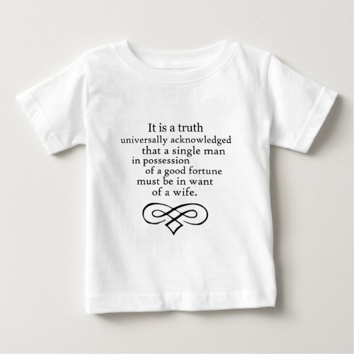 Pride and Prejudice Baby T_Shirt