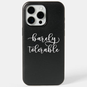 Pride And Prejudice - Barely Tolerable I iPhone 15 Pro Max Case