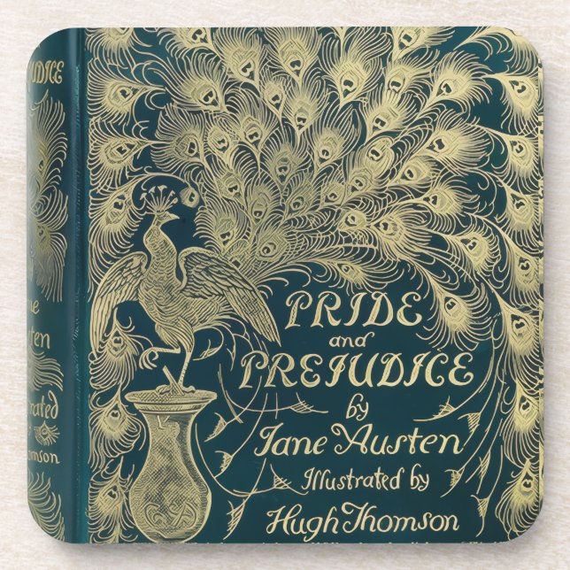 Pride and Prejudice  Beverage Coaster (Front)