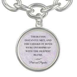 Pride and Prejudice Charm Bracelet