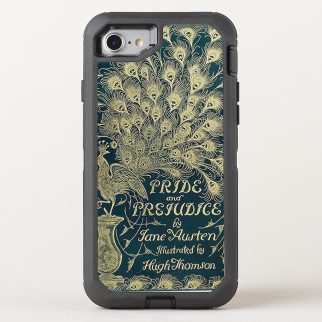Pride and Prejudice classic book cover Otter case (Back)