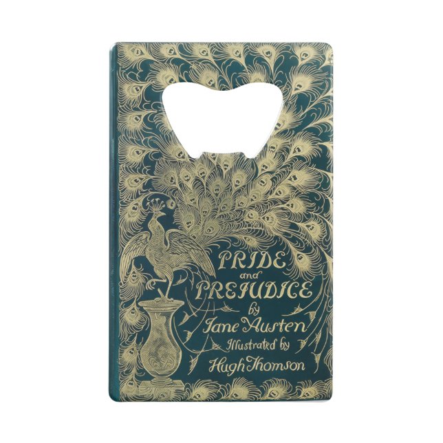 Pride and Prejudice Credit Card Bottle Opener (Back)