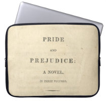 Pride and Prejudice First Edition Neoprene Cover
