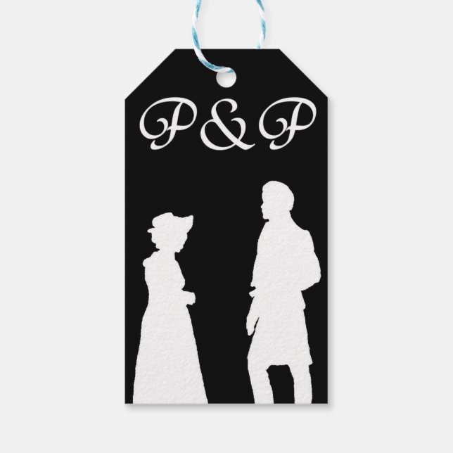 Pride and Prejudice Gift Tags (Back)