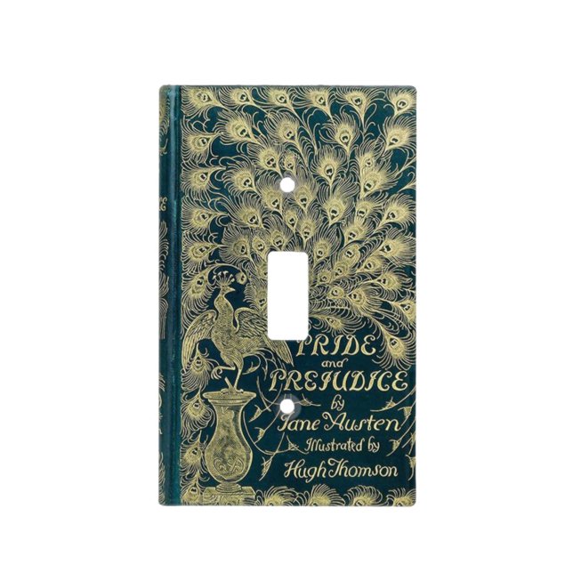 Pride and Prejudice Green Peacock Cover (Front)