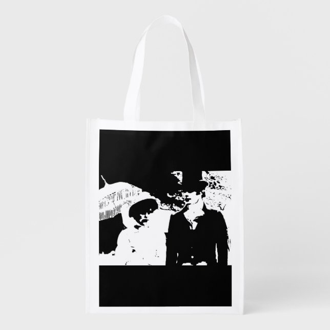 Pride and Prejudice Grocery Bag (Front)