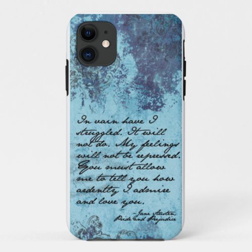 Pride and Prejudice iPhone Case