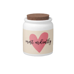 Pride And Prejudice Mr. Darcy - Most Ardently V Candy Jar