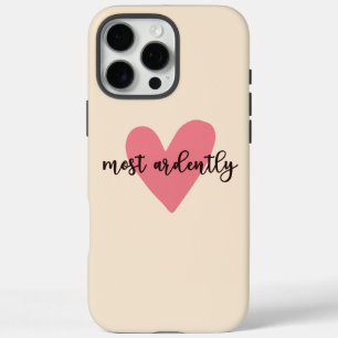 Pride And Prejudice Mr. Darcy - Most Ardently V iPhone 16 Pro Max Case
