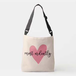 Pride And Prejudice Mr. Darcy - Most Ardently V Crossbody Bag